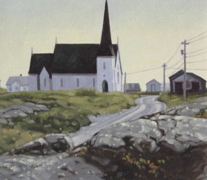Stafford Donald Plant: WITHIN A GULL’S CRY OF THE SEA (PEGGY’S COVE, N.S.)