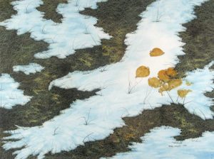 Barb Brooks: MELTING SNOW, JASPER