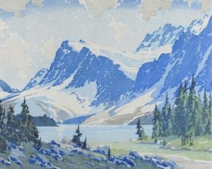 Barbara Harvey Leighton: BOW LAKE