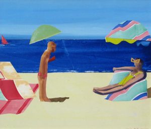Louis de Niverville: CHANCE MEETING UNDER AN UMBRELLA