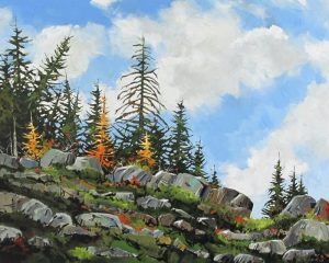 Allan Dunfield: COLOUR NEAR THE TOP (YOHO NATIONAL PARK)