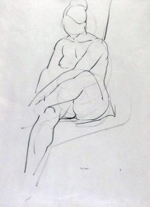 Henry George Glyde: NUDE STUDY