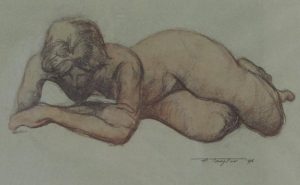 Frederick Bourchier Taylor: NUDE