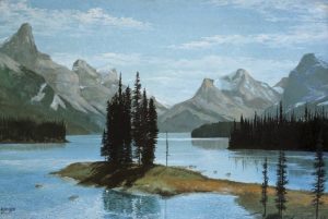 Norman Brown: SPIRIT ISLAND, MALIGNE LAKE, JASPER