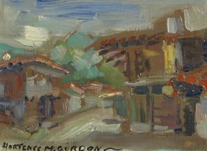 Hortense Mattice Gordon: TOWN SCENE
