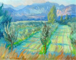 Orestes Nicholas (Rick) Grandmaison: YOUNG ORCHARD IN SPRING