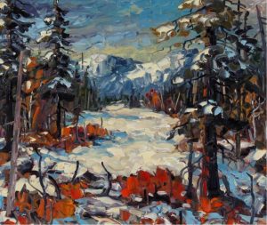 Rod Charlesworth: EARLY SNOW, CANMORE