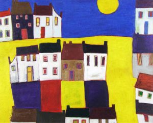 Joy Anson: ROW HOUSES #21