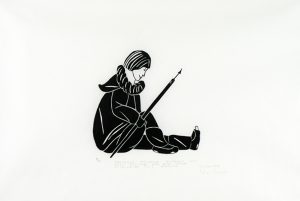 Peter Morgan: HUNTER WITH HARPOON