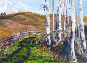 Sonia Cornwall: THE ONWARD RANCH, BIRCH TREES
