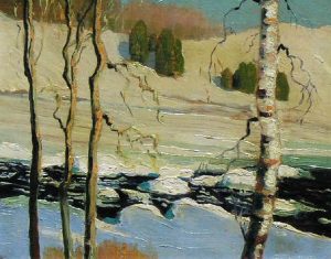 Duncan Armbrest: BLANCHE RIVER AT SWASTIKA   |  BLANCHE RIVER, SWASTIKA