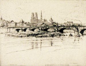 Caroline Helena Armington: LE PONT GEORGES V ET LA CATHEDRALE D’ORLEANS