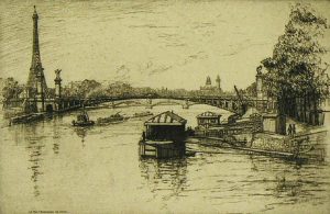 Caroline Helena Armington: LE PONT ALEXANDRE III, PARIS