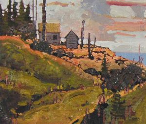 Robert Genn: VILLAGE RECONSTRUCT