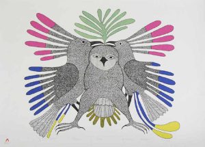 Kenojuak Ashevak: MY BIRDS TOGETHER