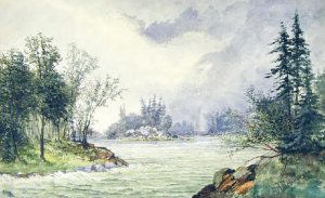 A. Bourgeois: UNTITLED; ISLANDS IN A RIVER