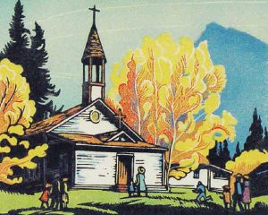 Margaret Shelton: FIRST CATHOLIC CHURCH AT BANFF