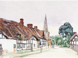 Walter Joseph Phillips: BREDON VILLAGE