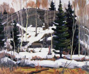 William Parsons: ALGONQUIN ROCK, APRIL