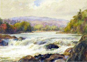 Frederick Henry Brigden: UNTITLED; SHALLOW FALLS