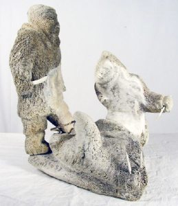 Pauloosie: INUIT HUNTERS WITH A WALRUS