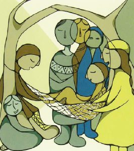 Daphne Odjig: LITTLE MOTHERS