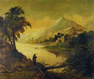 James Poulton: UNTITLED; WANDERER IN LANDSCAPE