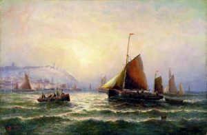 L. Thornley: UNTITLED; FISHING AT SUNRISE