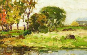 Farquar McGillivray Knowles: UNTITLED; RIVERBANK IN AUTUMN