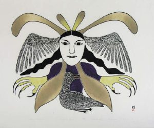 Kenojuak Ashevak: SPIRIT OF THE RAVEN
