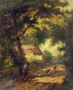 Thomas Creswick: LANDSCAPE NEAR WARWICK