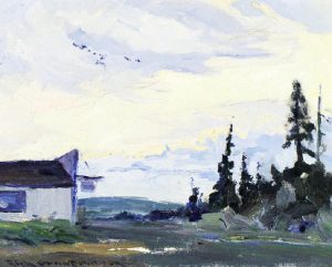Orestes Nicholas (Rick) Grandmaison: UNTITLED; ALBERTA SKIES