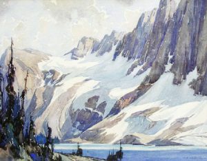 Alfred Crocker Leighton: FLOE LAKE, NEAR MARBLE CANYON