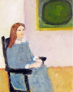 Jori (Marjorie) Smith: UNTITLED; WOMAN IN CHAIR