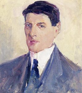 Frederick William Hutchison: SELF-PORTRAIT, FWH