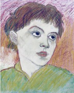 Lillian Freiman: UNTITLED; PORTRAIT OF A YOUNG BOY