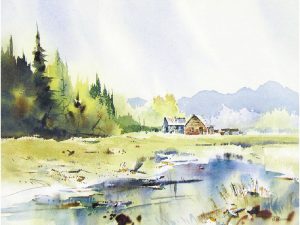John Herreilers: UNTITLED; FARM IN SPRING