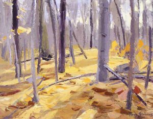 Ronald Simpkins: AUTUMN LIGHT, ILLE PERROT