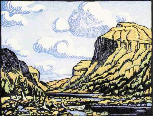 Margaret Shelton: DEVIL’S GAP, LAKE MINNEWANKA