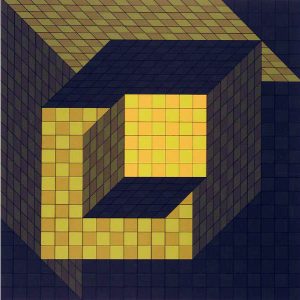 Victor Vasarely: OPTIC CUBE