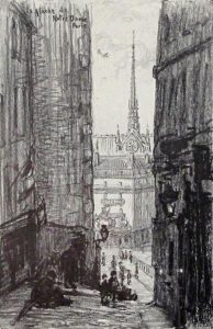 Frank Milton Armington: LA FLECHE DE NOTRE-DAME, PARIS