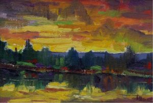 Neil Patterson: LAKE REFLECTIONS