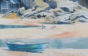 Bruce Cryer: BOOMBOAT, BURRARD INLET