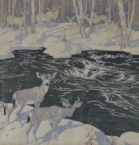 Barbara Harvey Leighton: DEER, KANANASKIS