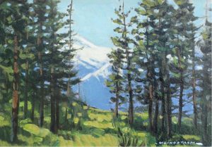 Matt Lindstrom: HARVEY HEIGHTS (JUST BEFORE THE BANFF PARK GATES WEST OF CANMORE, ALBERTA)
