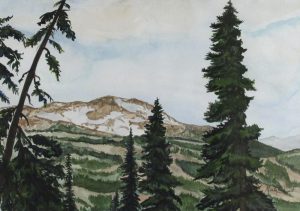 Merle Stewart McKee: SKI RUN, WHISTLER