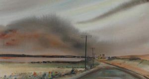 Cecil E. James: PRAIRIE ROAD AND GRAIN ELEVATORS