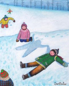 Alberto de Castro: THIS SNOW IS GOOD TO MAKE ANGELS