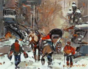 Serge Brunoni: LE DEPART (MONTREAL)