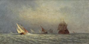 Louis Mennet: MARINE SCENE